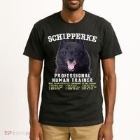 Schipperke Professional Human Trainer Cute Dog Tall T-Shirt thumb 2