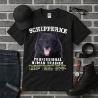 Schipperke Professional Human Trainer Cute Dog Tall T-Shirt thumb 3