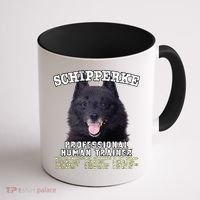 Schipperke Professional Human Trainer Cute Dog Coffee Mug thumb 1