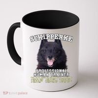 Schipperke Professional Human Trainer Cute Dog Coffee Mug thumb 0