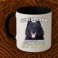 Schipperke Professional Human Trainer Cute Dog Coffee Mug thumb 2