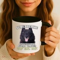Schipperke Professional Human Trainer Cute Dog Coffee Mug thumb 3