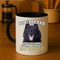 Schipperke Professional Human Trainer Cute Dog Coffee Mug thumb 4