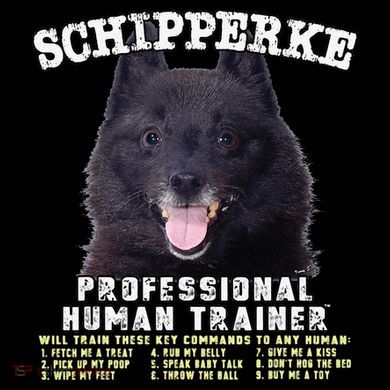 Schipperke Professional Human Trainer Cute Dog Coffee Mug