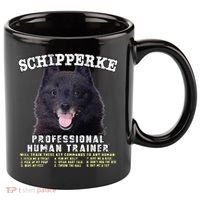 Schipperke Professional Human Trainer Cute Dog 11oz C Handle Ceramic Mug thumb 0