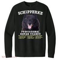Schipperke Professional Human Trainer Cute Dog V.I.T. Fleece Crew Sweatshirt thumb 0
