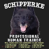 Schipperke Professional Human Trainer Cute Dog Women's Dry Zone Grid Polo thumb 2