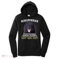 Schipperke Professional Human Trainer Cute Dog Women's Hoodie thumb 0