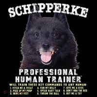 Schipperke Professional Human Trainer Cute Dog Ladies PosiCharge Competitor Racerback Tank thumb 2