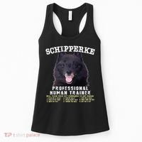 Schipperke Professional Human Trainer Cute Dog Women's Tank Top thumb 0