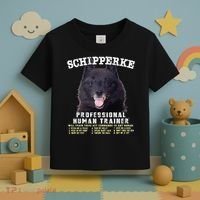 Schipperke Professional Human Trainer Cute Dog Toddler T-Shirt thumb 3