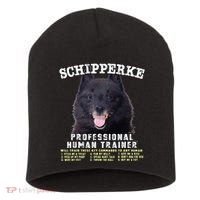 Schipperke Professional Human Trainer Cute Dog Short Acrylic Beanie thumb 0