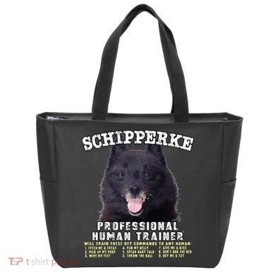 Schipperke Professional Human Trainer Cute Dog Bag
