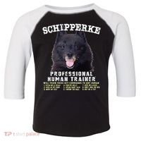 Schipperke Professional Human Trainer Cute Dog Toddler Fine Jersey T-Shirt thumb 0