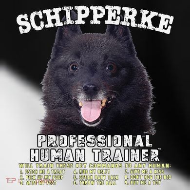 Schipperke Professional Human Trainer Cute Dog Toddler Fine Jersey T-Shirt