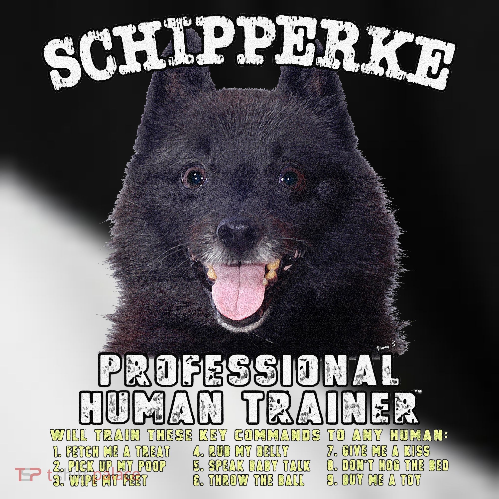 Schipperke Professional Human Trainer Cute Dog Toddler Fine Jersey T-Shirt