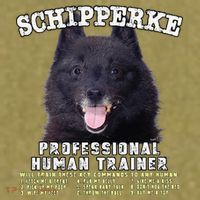 Schipperke Professional Human Trainer Cute Dog Garment-Dyed Women's Muscle Tee thumb 6