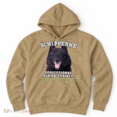 Schipperke Professional Human Trainer Cute Dog Hoodie