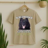 Schipperke Professional Human Trainer Cute Dog T-Shirt thumb 2