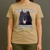 Schipperke Professional Human Trainer Cute Dog T-Shirt thumb 4