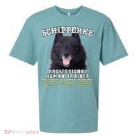 Schipperke Professional Human Trainer Cute Dog Sueded Cloud Jersey T-Shirt thumb 0