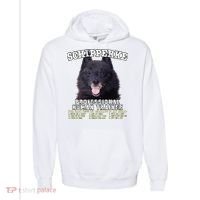 Schipperke Professional Human Trainer Cute Dog Comfort Colors Garment-Dyed Hooded Sweatshirt thumb 0