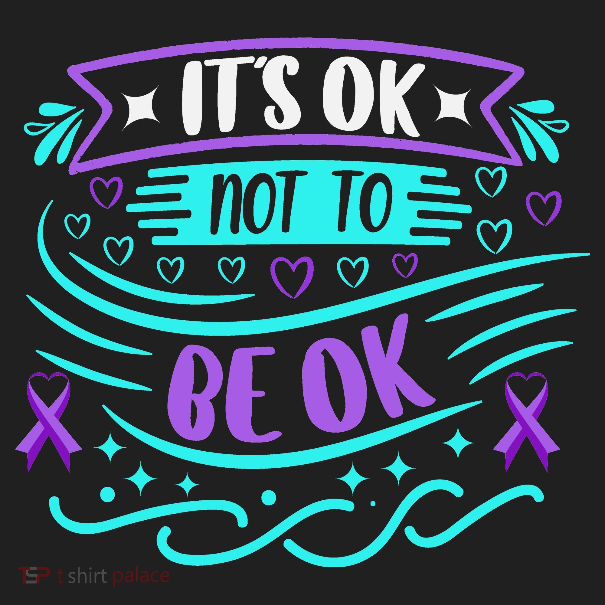 Suicide Prevention It's Ok Not To Be Ok Beanie