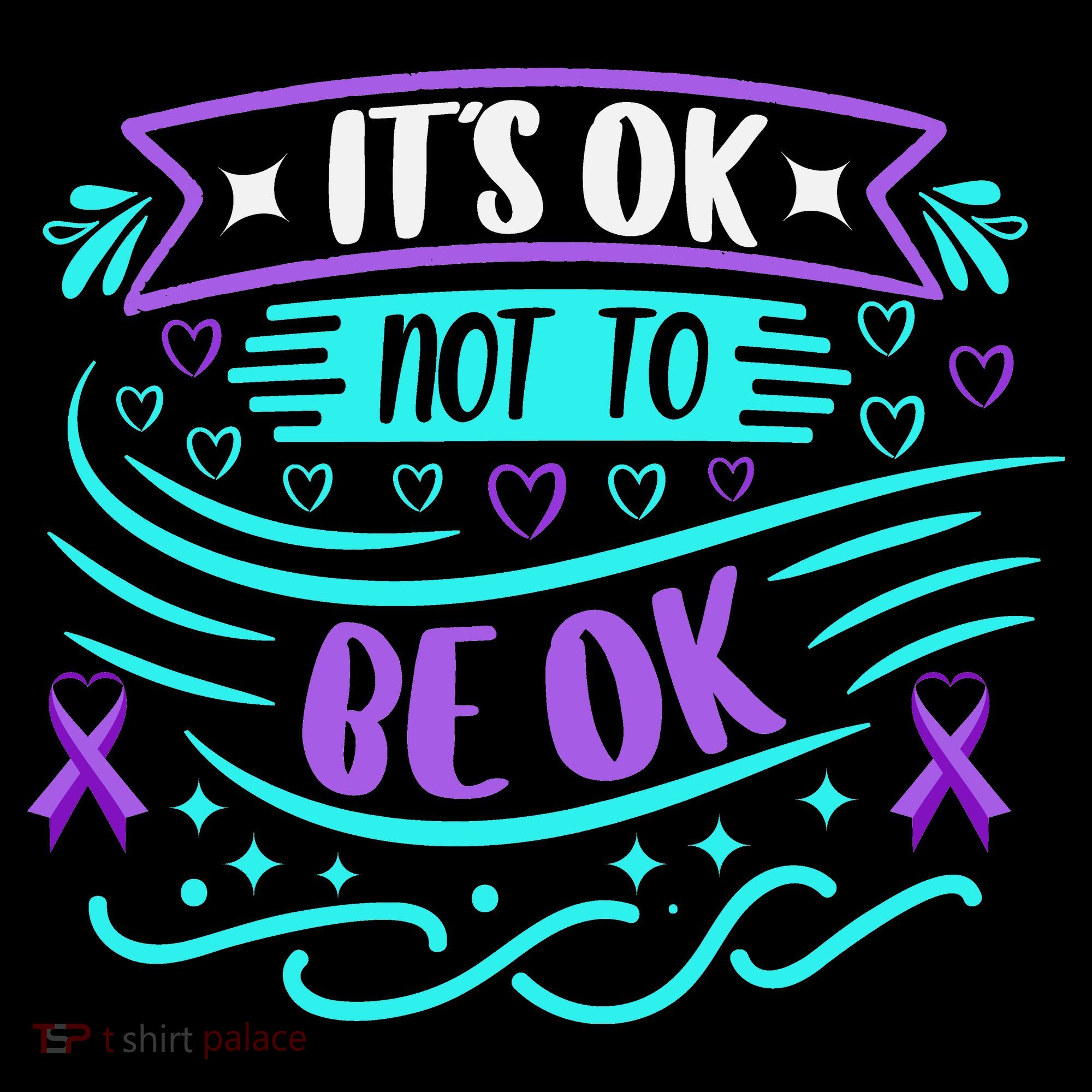 Suicide Prevention It's Ok Not To Be Ok Women's Hoodie