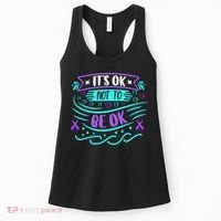 Suicide Prevention It's Ok Not To Be Ok Women's Tank Top thumb 0