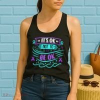 Suicide Prevention It's Ok Not To Be Ok Women's Tank Top thumb 2