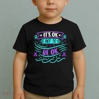 Suicide Prevention It's Ok Not To Be Ok Toddler T-Shirt thumb 2