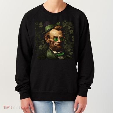 St. Patrick Irish Abraham Lincoln Women's Sweatshirt