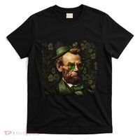 St. Patrick Irish Abraham Lincoln T-Shirt thumb 0
