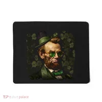 St. Patrick Irish Abraham Lincoln Mousepad thumb 0