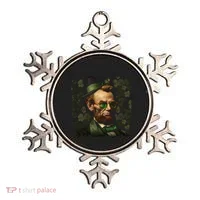 St. Patrick Irish Abraham Lincoln Ornament thumb 0