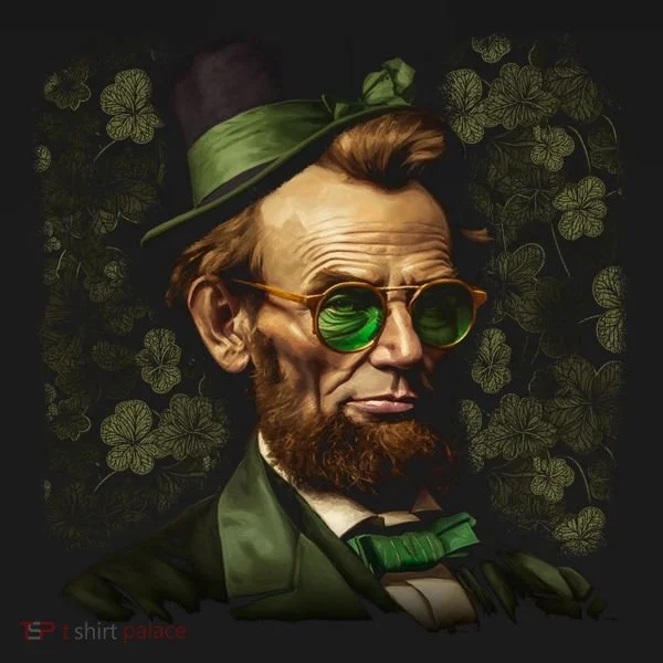 St. Patrick Irish Abraham Lincoln Ornament