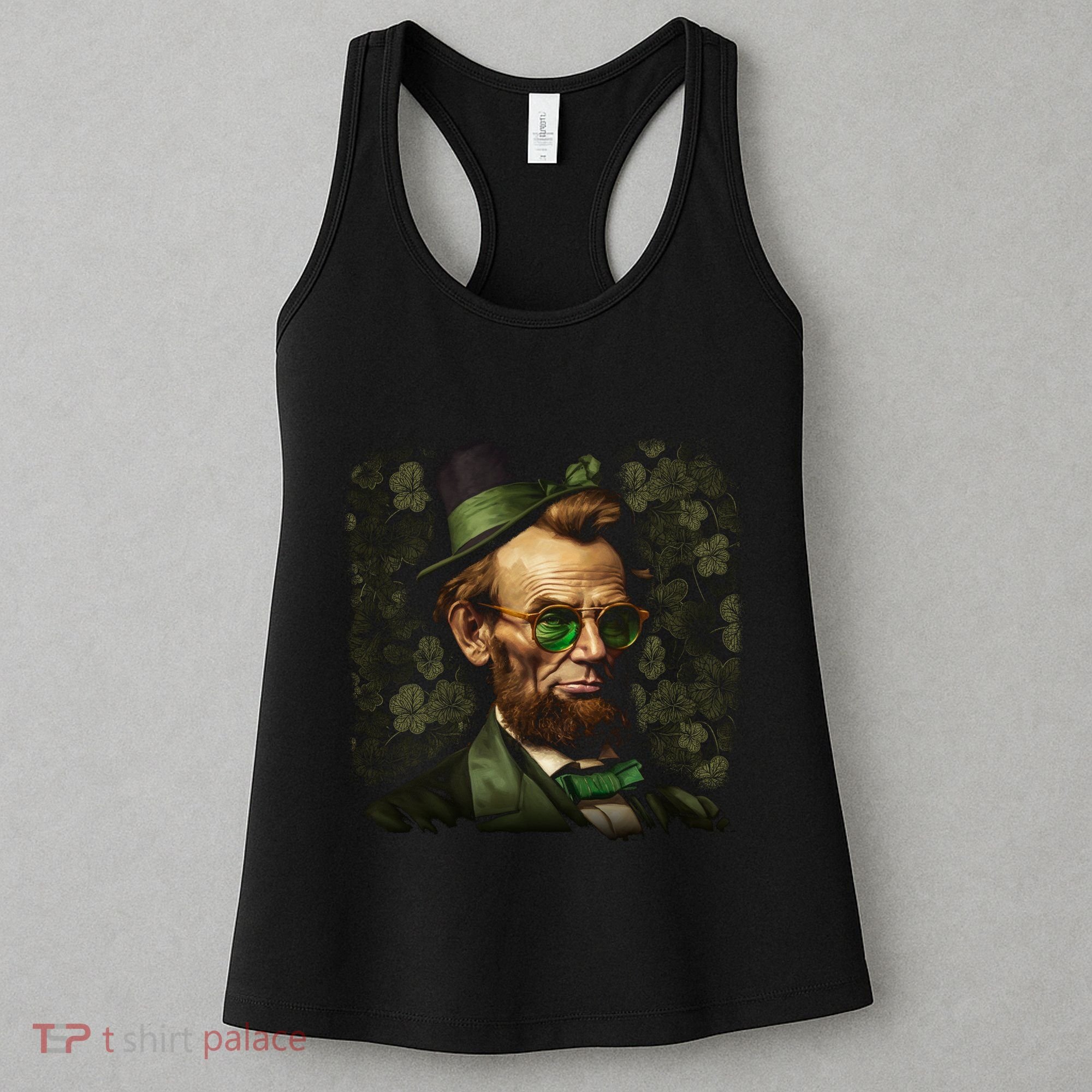 St. Patrick Irish Abraham Lincoln Women's Tank Top