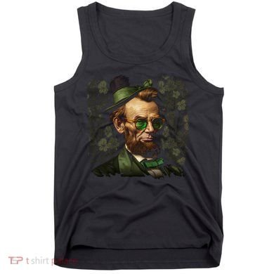 St. Patrick Irish Abraham Lincoln Tank Top