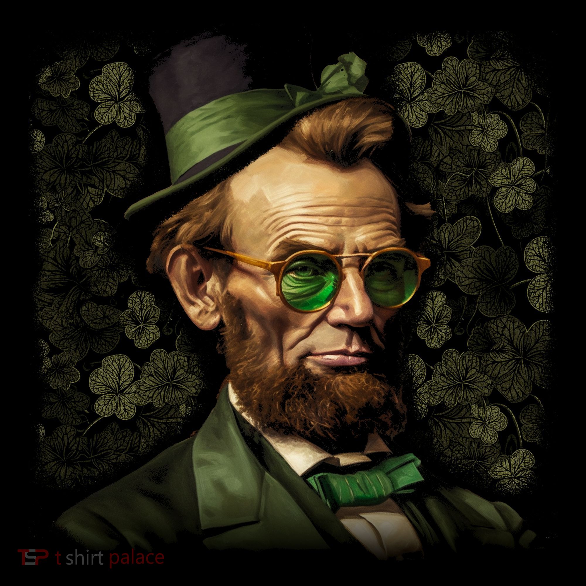 St. Patrick Irish Abraham Lincoln Women's T-Shirt