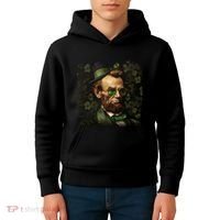 St. Patrick Irish Abraham Lincoln Kids Hoodie thumb 4