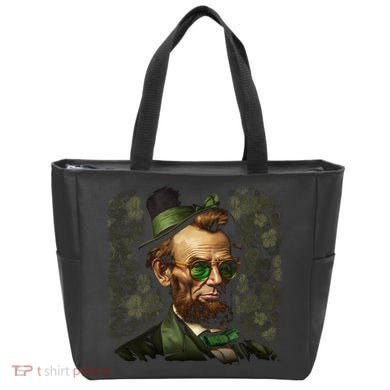 St. Patrick Irish Abraham Lincoln Tote Bag