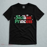 Sicilian Princess Italian Heritage Novelty Family Matching T-Shirt thumb 5