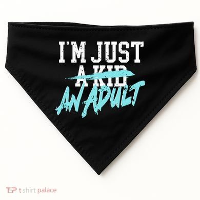 Im Just And Life Is A Nightmare USA-Made Doggie Bandana