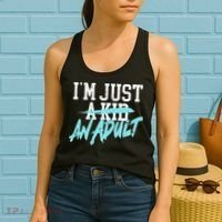 Im Just And Life Is A Nightmare Women's Tank Top thumb 2