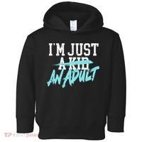 Im Just And Life Is A Nightmare Toddler Hoodie thumb 0