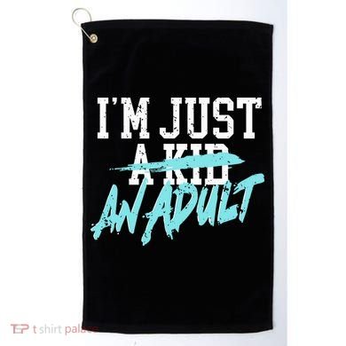 Im Just And Life Is A Nightmare Golf Towel