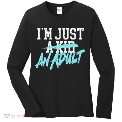 Im Just And Life Is A Nightmare Women's Long Sleeve Shirt