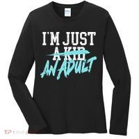 Im Just And Life Is A Nightmare Women's Long Sleeve Shirt thumb 0