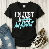 Im Just And Life Is A Nightmare Women's T-Shirt thumb 3