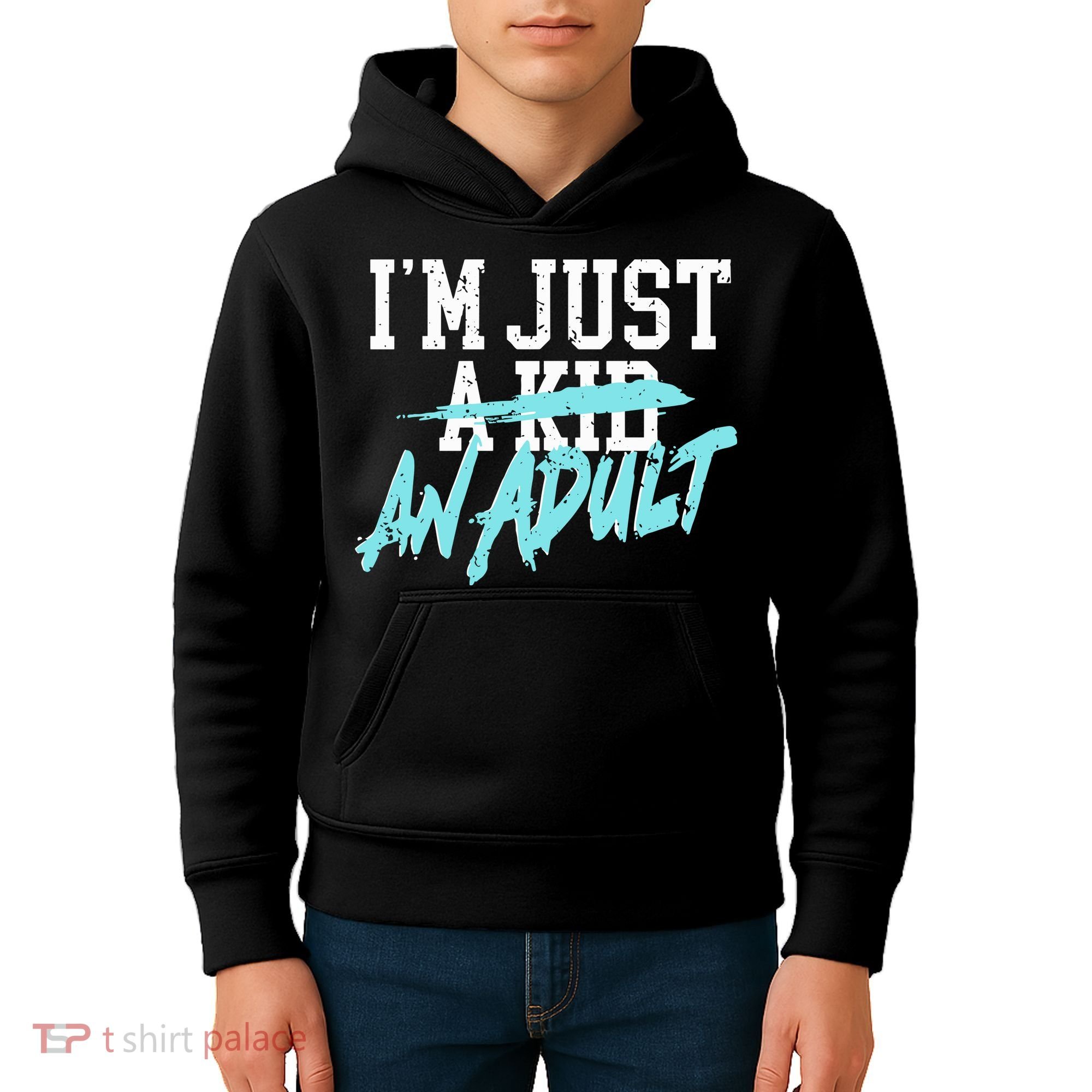 Im Just And Life Is A Nightmare Kids Hoodie